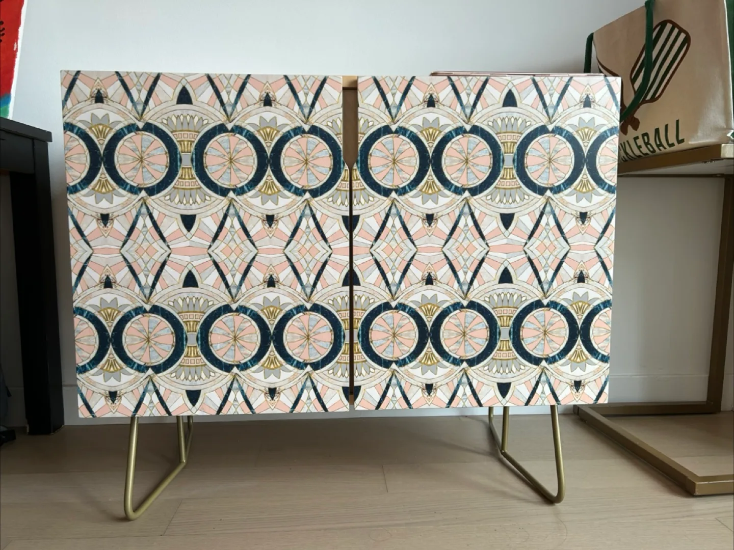 Orig. $1299 Credenza Cabinet sideboard artist design, LIC image indicator(4)