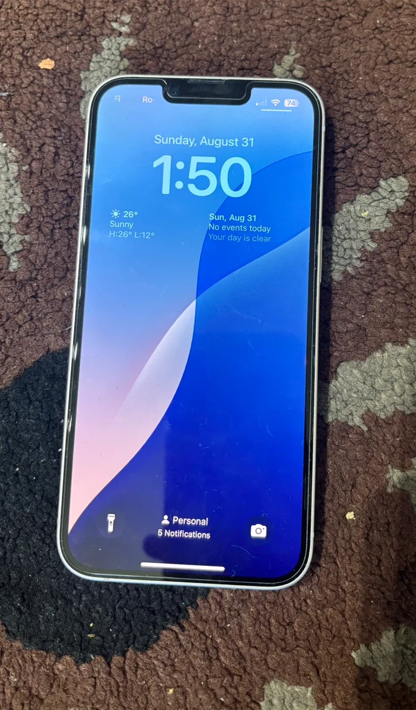 📱 iPhone 14 – 128GB (Purple) 💜 | $500 (Reduced from $550) image indicator(2)