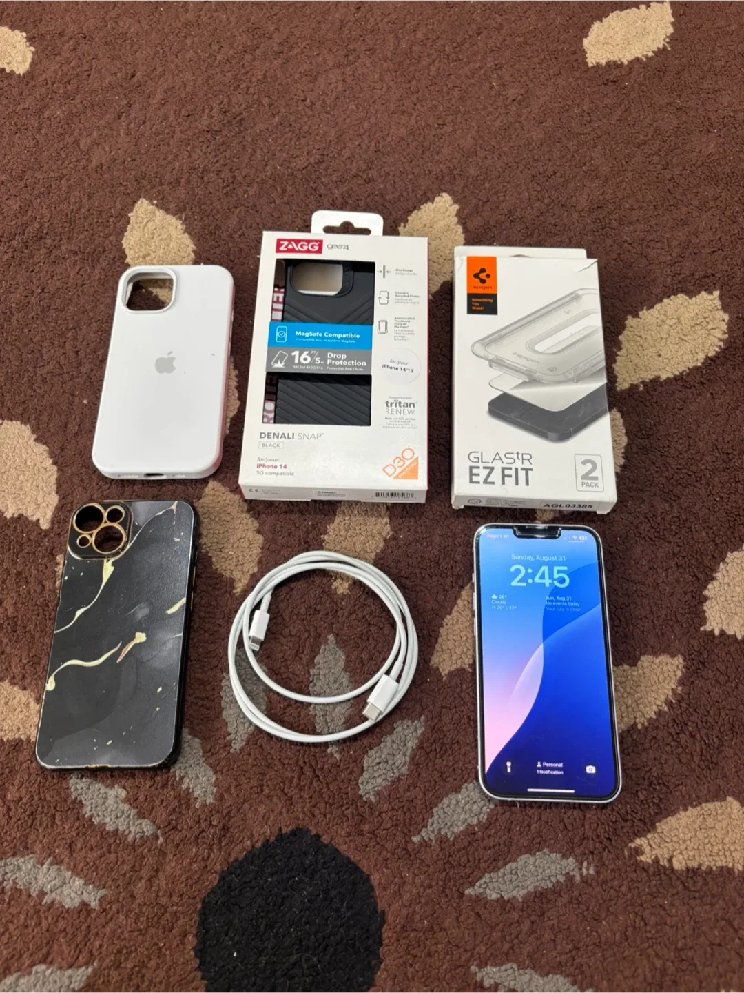 📱 iPhone 14 – 128GB (Purple) 💜 | $500 (Reduced from $550)