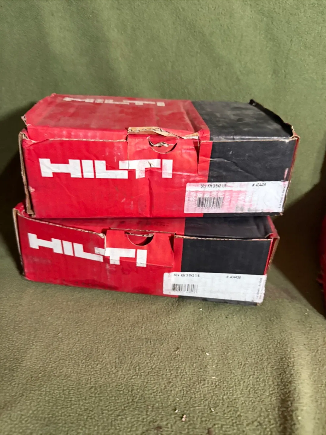 Hilti Screw Anchors 3 sizes thumbnail
