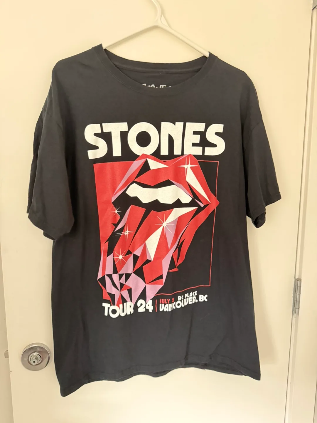 Rolling Stones Tour 24 Vancouver T-Shirt - Size L thumbnail