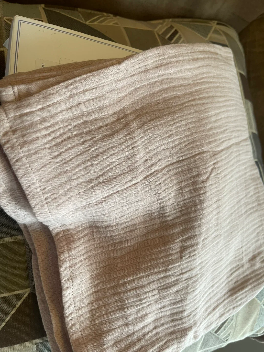 New Meracorallo Swaddle Blanket - 43.3" x 43.3" image indicator(4)