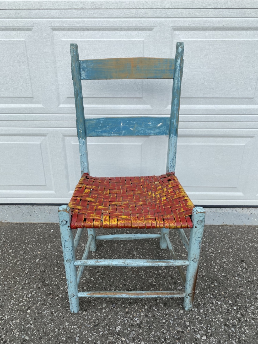 Vintage Chair for Fall Porch Decor