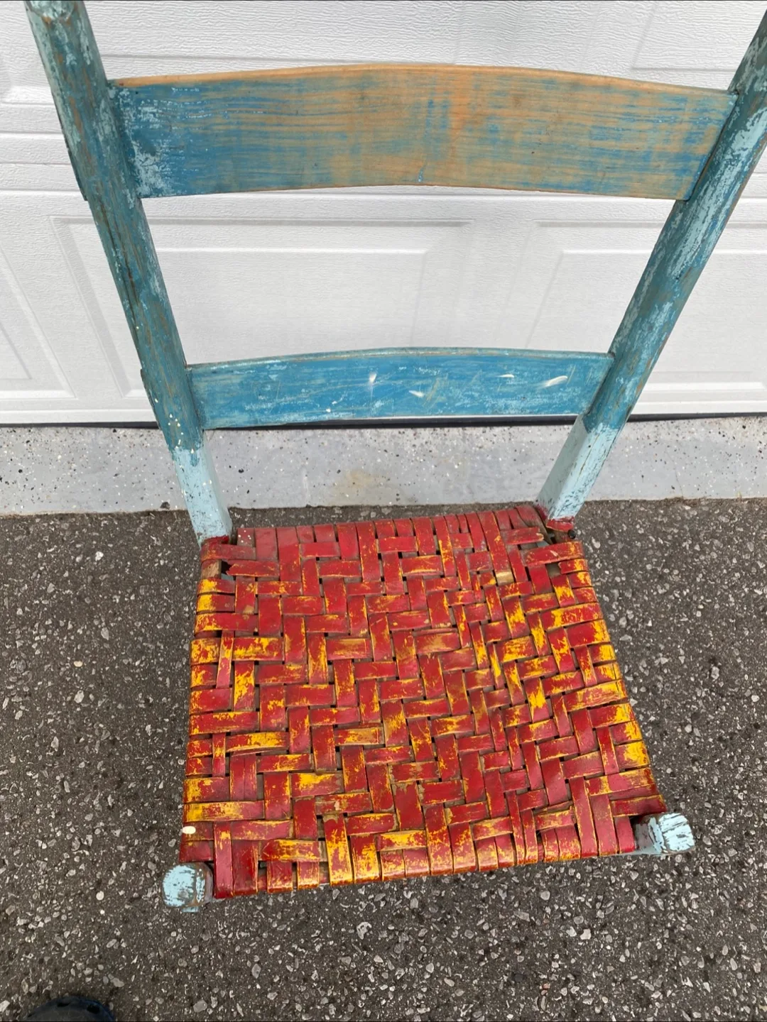 Vintage Chair for Fall Porch Decor image indicator(2)