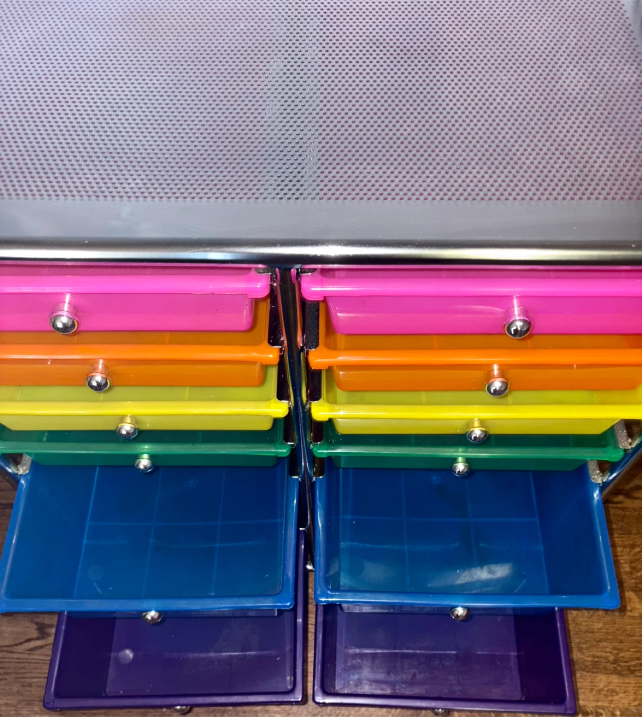 Rainbow Rolling Cart with Drawers - photo 5
