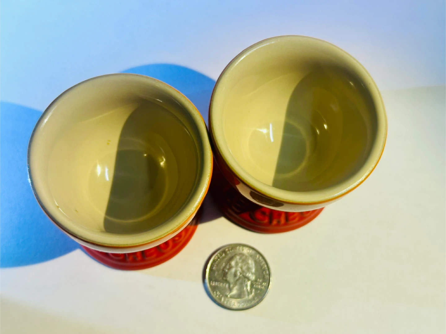 Le Creuset Volcanic Egg Cups - Set of 2 - photo 2