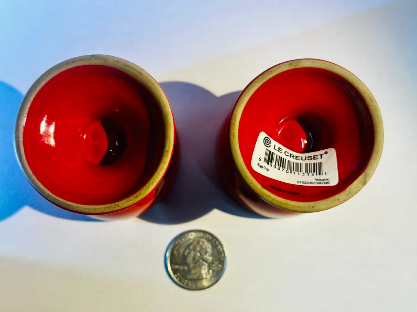 Le Creuset Volcanic Egg Cups - Set of 2 - photo 3
