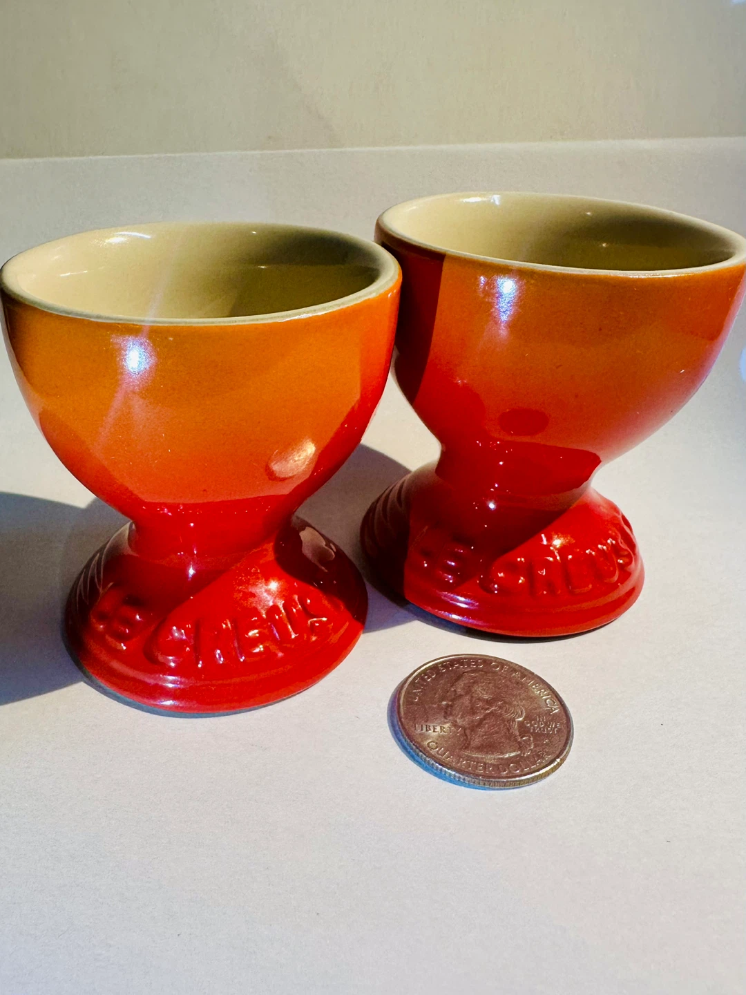Le Creuset Volcanic Egg Cups - Set of 2 - photo 4