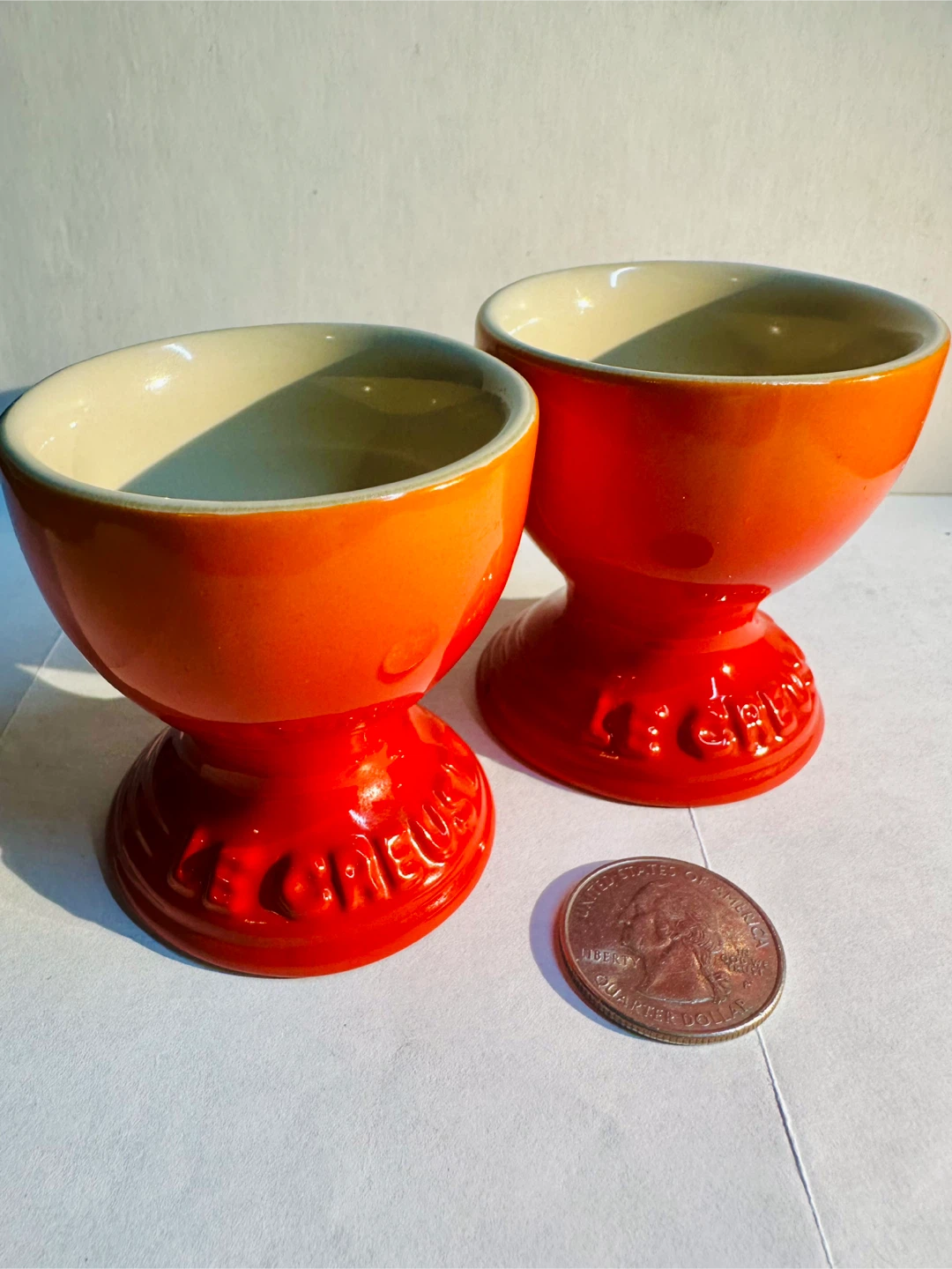 Le Creuset Volcanic Egg Cups - Set of 2 - photo 5
