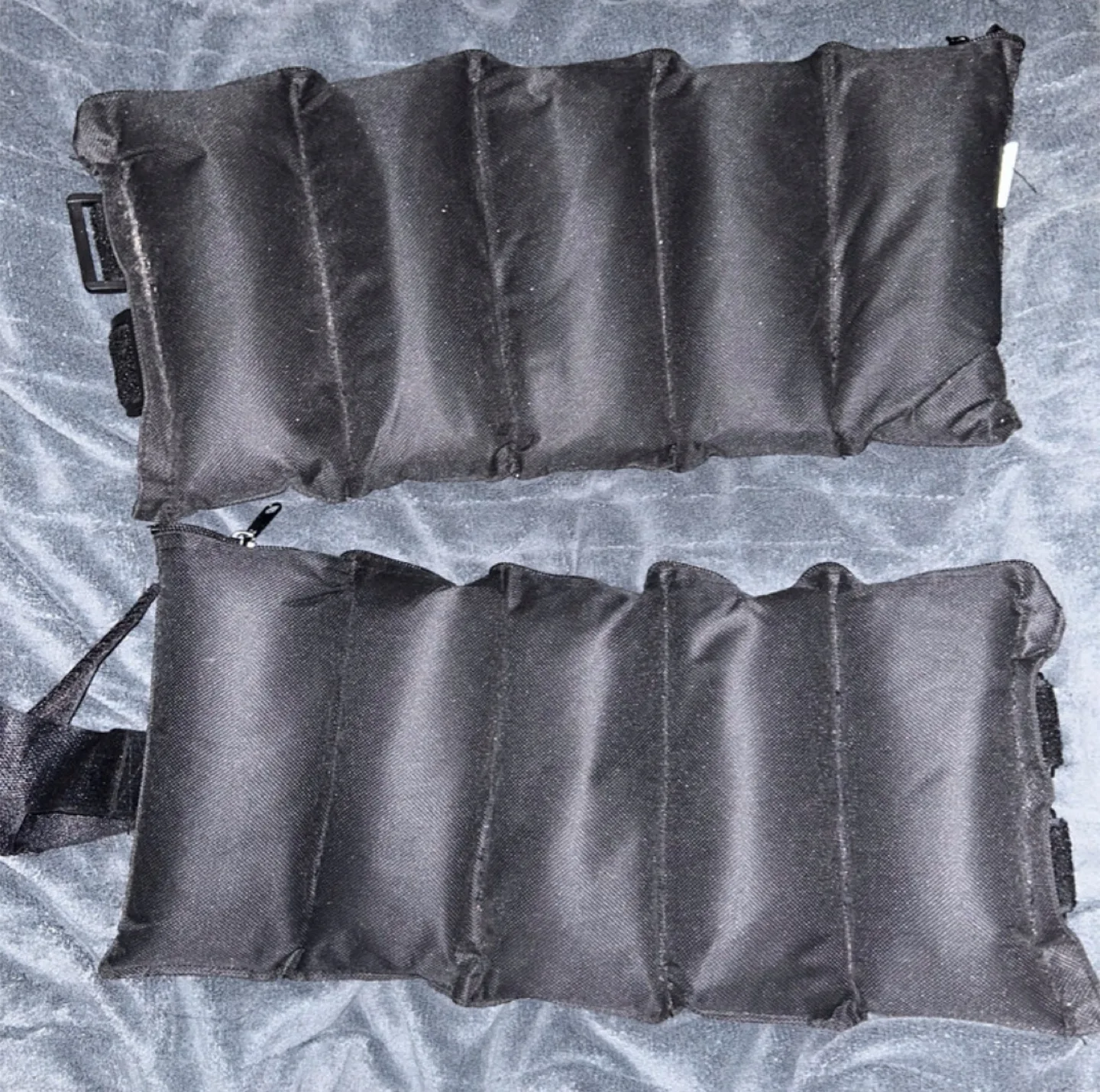 Pair of Black Ankle Weights 10 pounds