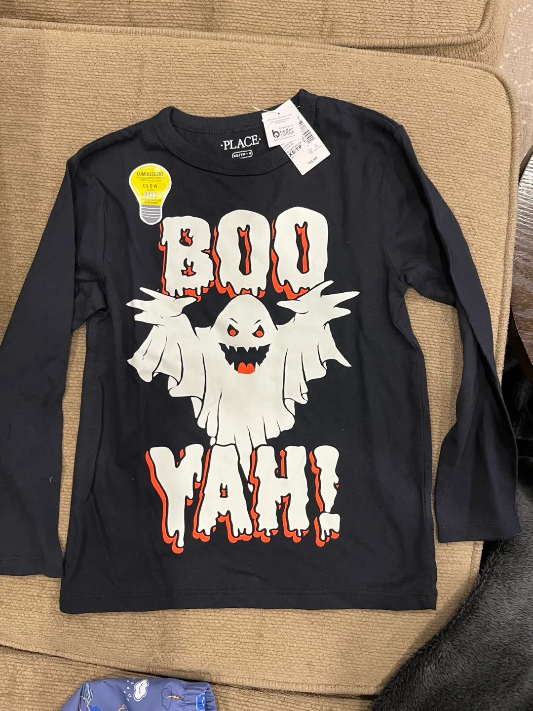 Place Boo Yah! Long Sleeve Shirt - Size XS (4) thumbnail