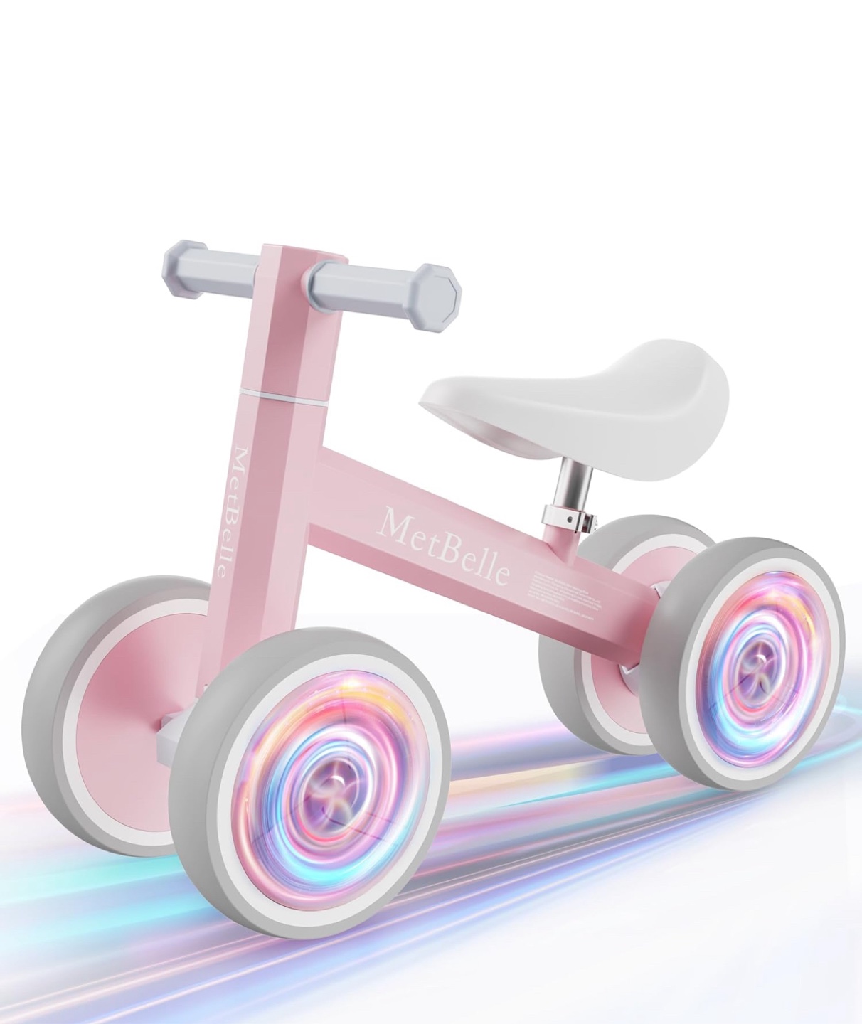 MetBelle Baby Balance Bike - Pink - photo 3