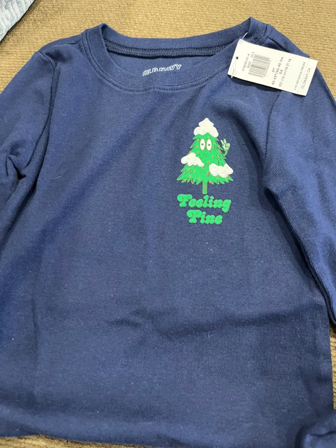 Old Navy 5T Pajama Set - New with Tags image indicator(2)