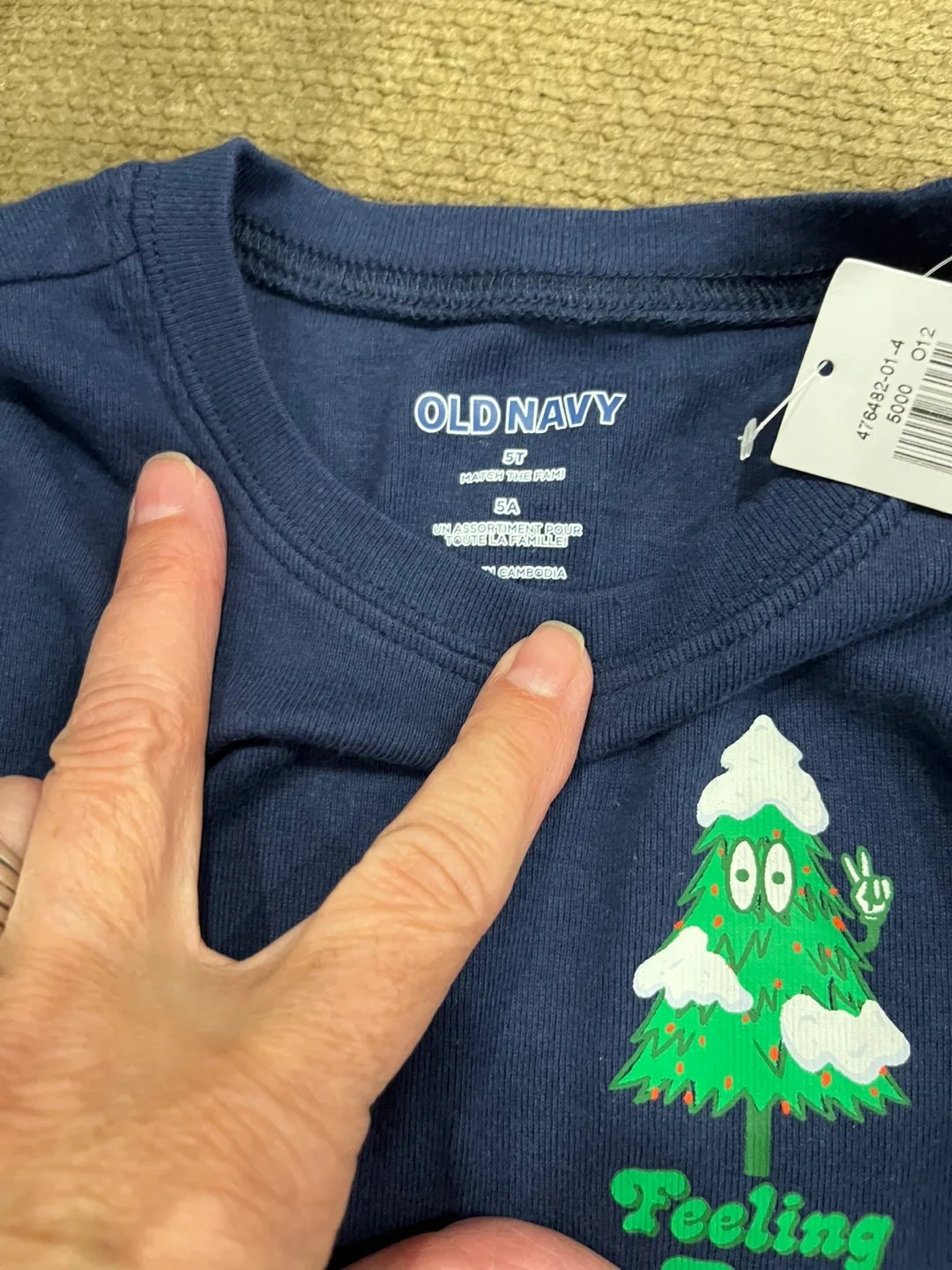 Old Navy 5T Pajama Set - New with Tags image indicator(3)