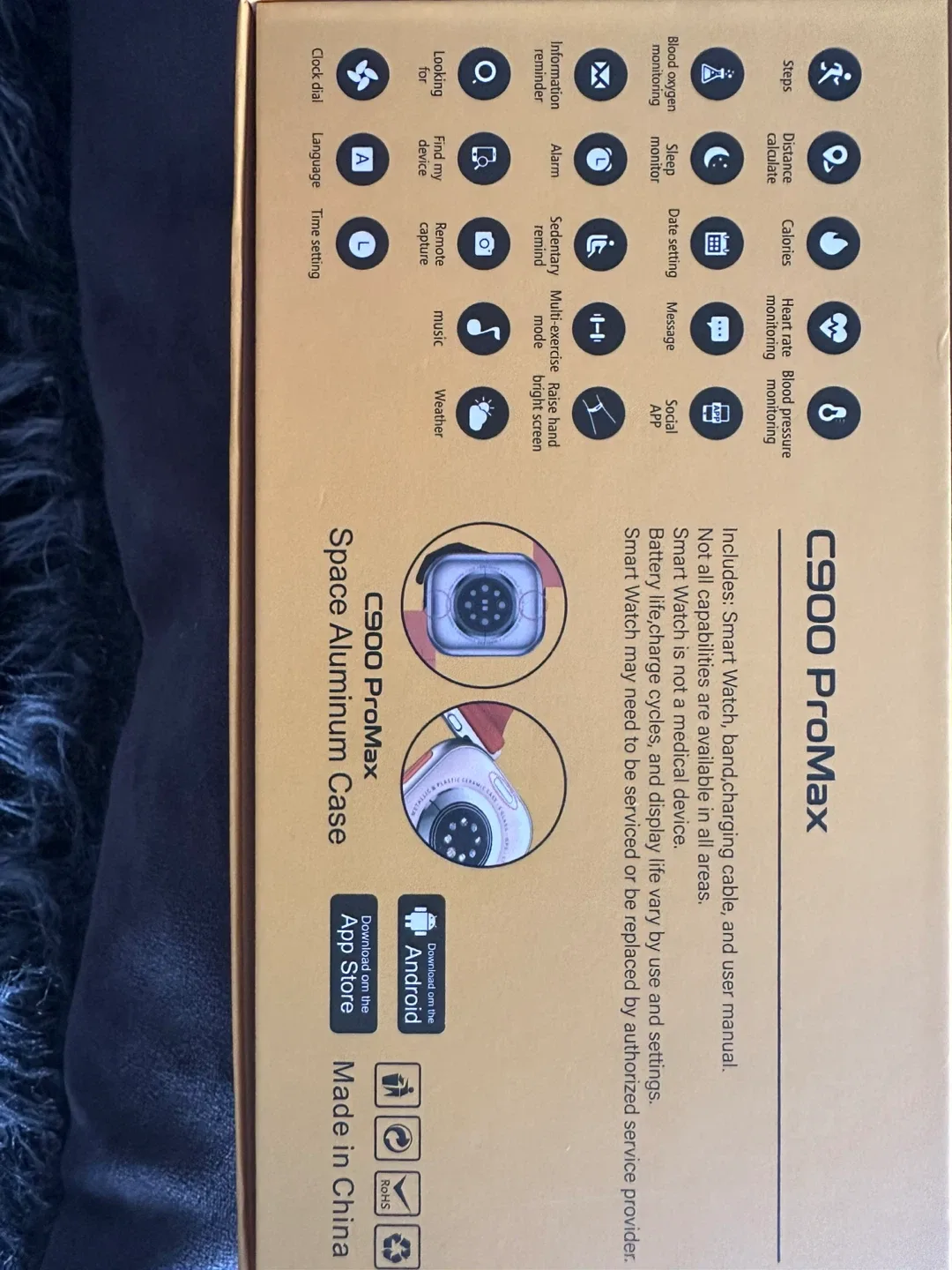 C900 ProMax Smart Watch - Brand New! image indicator(2)