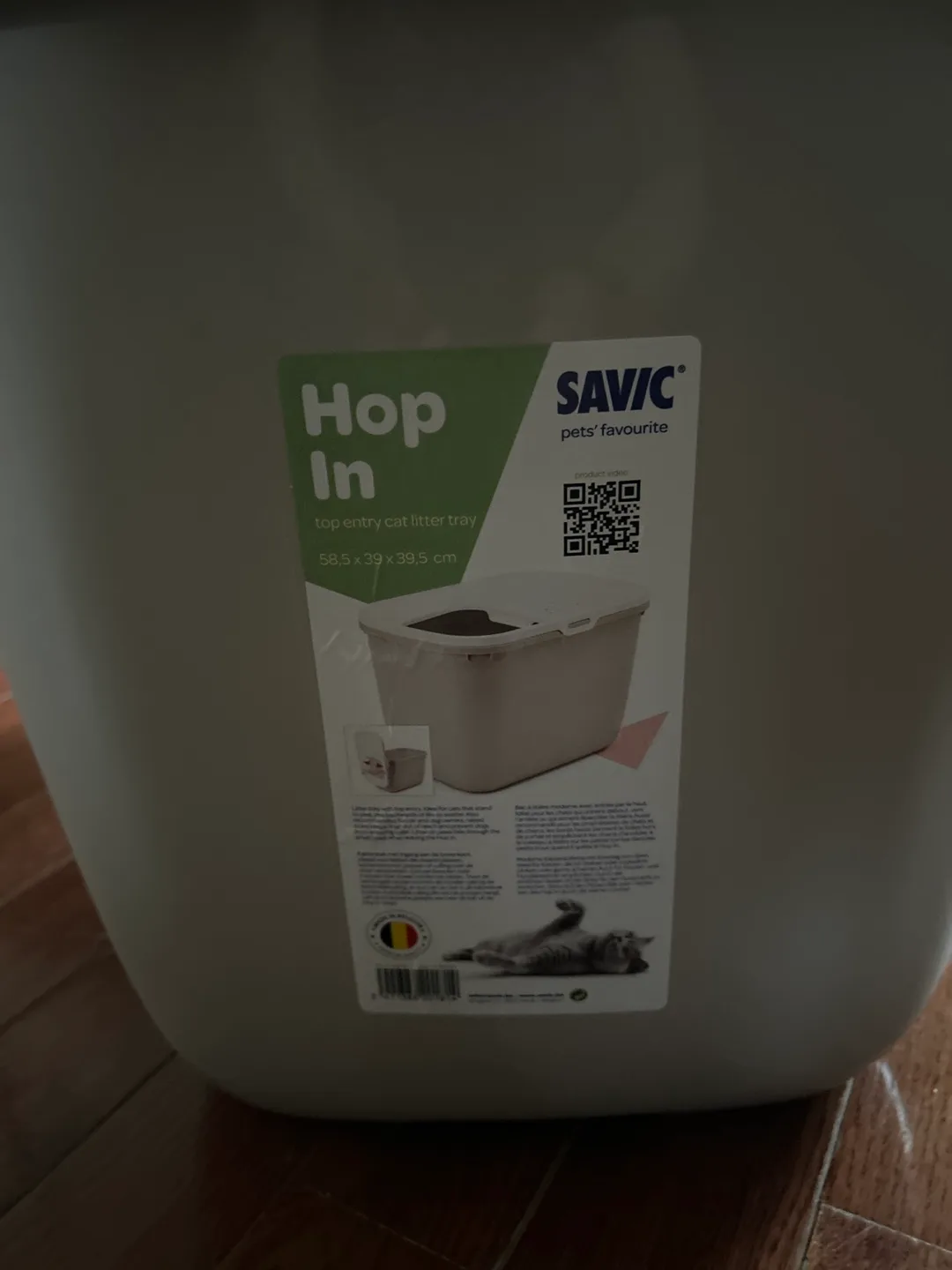 Savic Hop In Top Entry Cat Litter Tray image indicator(2)