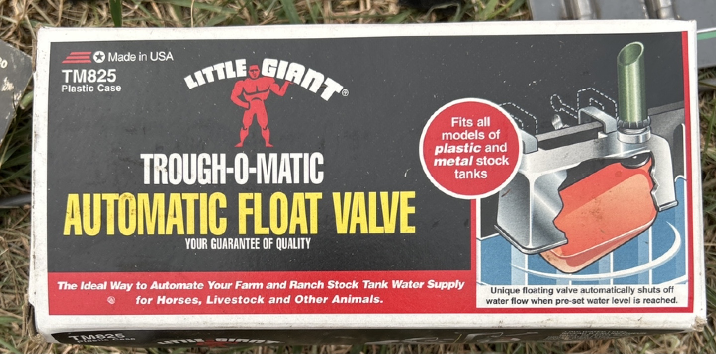 Little Giant Trough-O-Matic Automatic Float Valve TM825