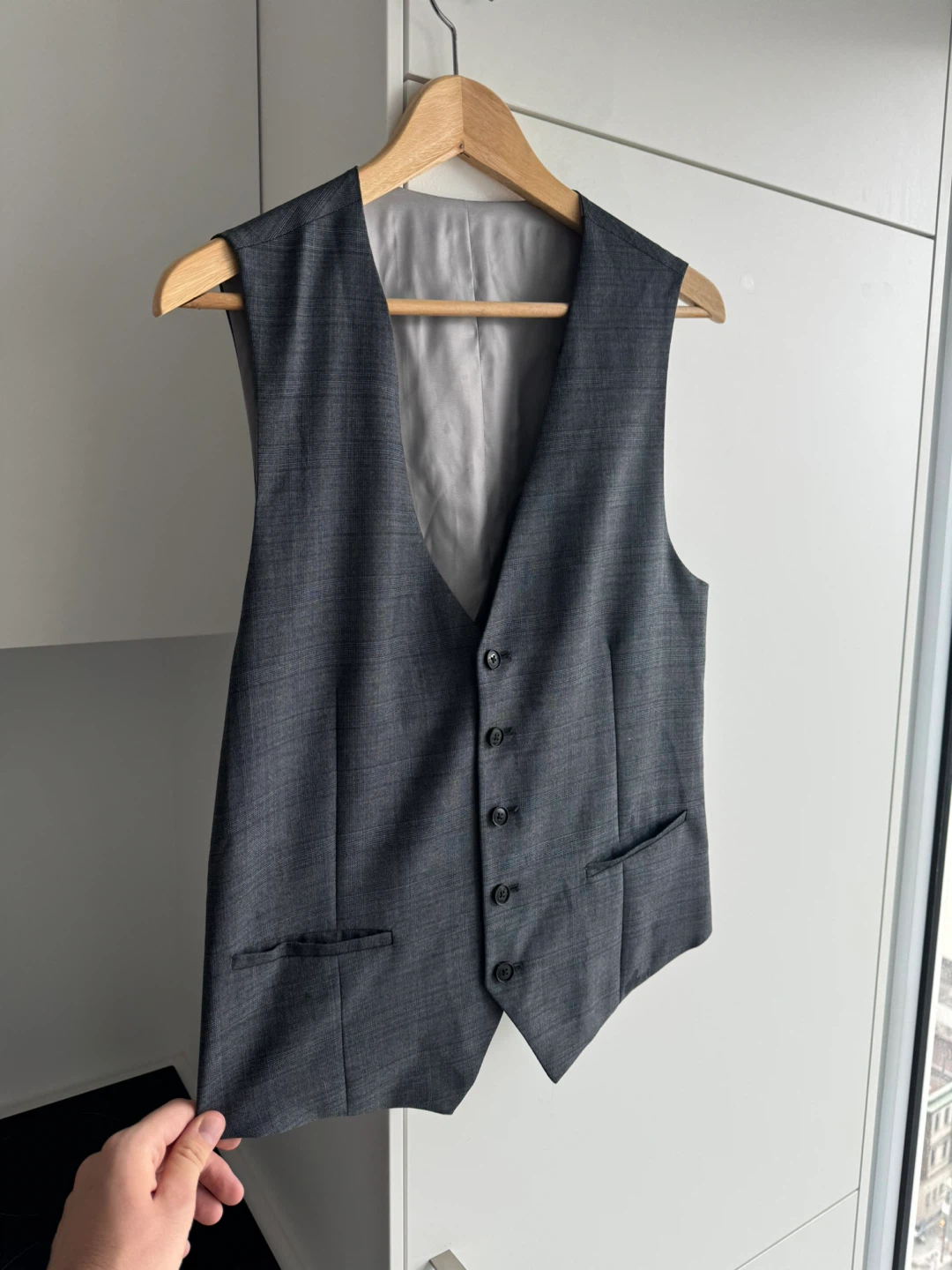Albione 3-Piece Suit – Italian Wool – EU 50 (Medium-Large) - photo 3
