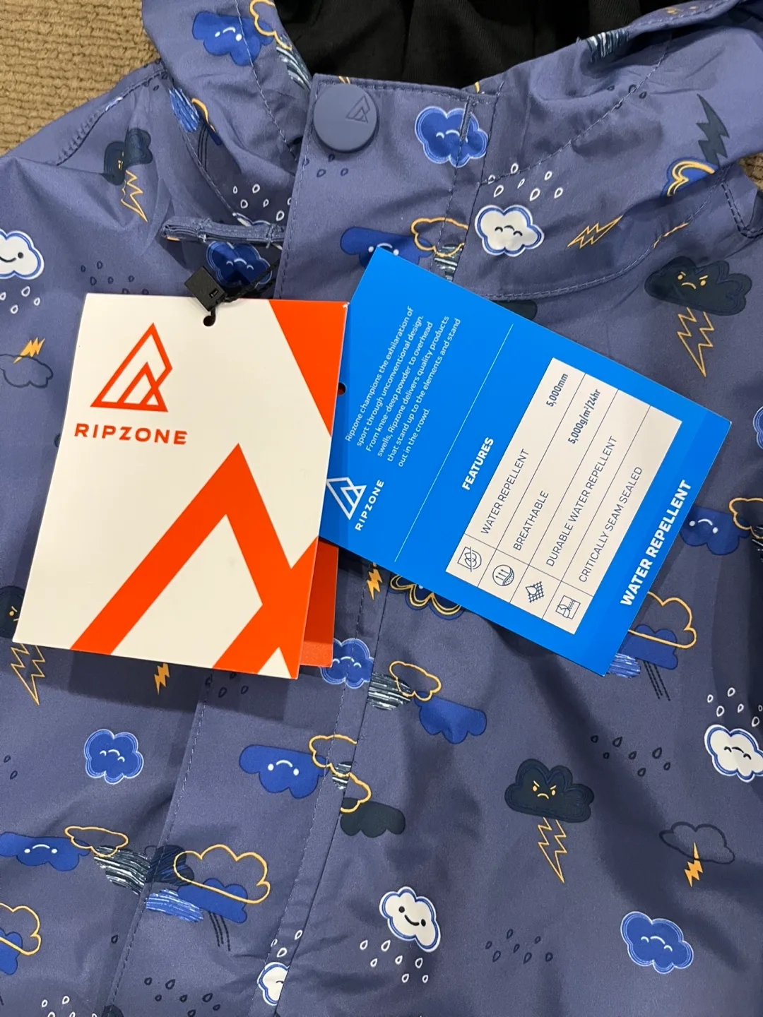 Ripzone Huron New Rain Jacket - Size 6 image indicator(4)
