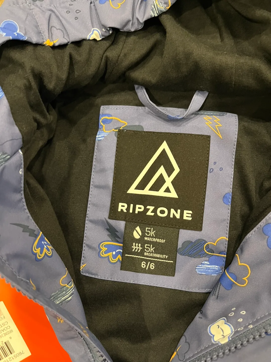 Ripzone Huron New Rain Jacket - Size 6 image indicator(3)