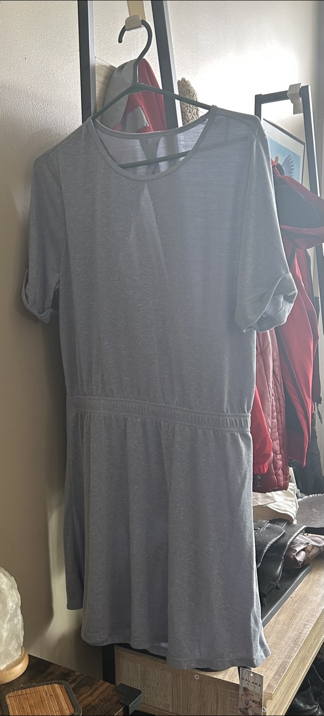 Halara Dress with triangle cut out back
