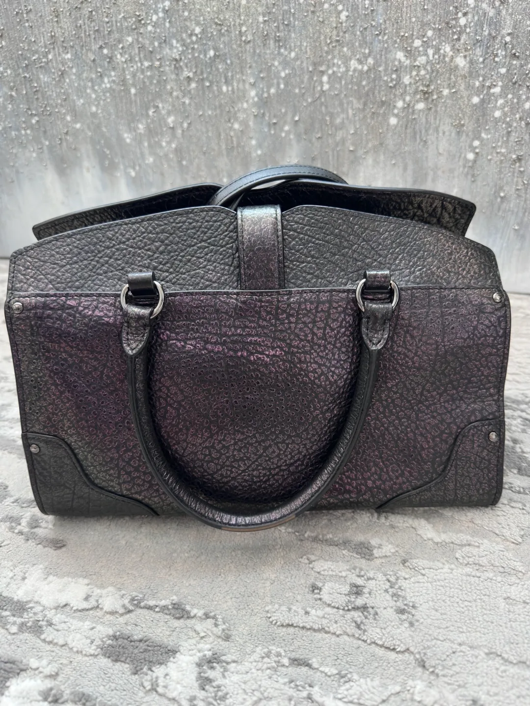 Coach Black Leather Handbag image indicator(4)