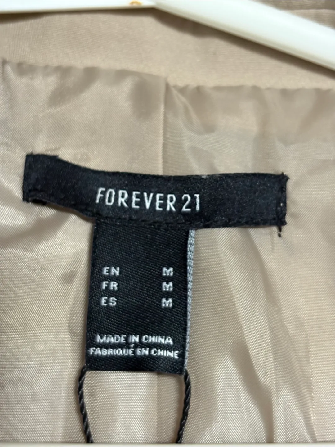 Forever 21 Sleeveless long coat - Size M image indicator(2)