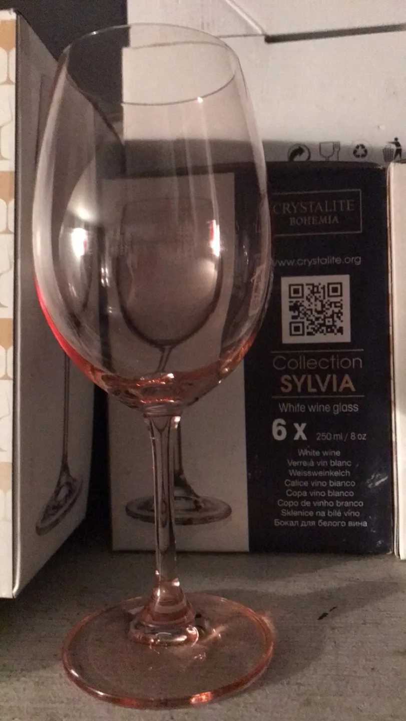 Pink Wine Glasses - Sets of 6 image indicator(6)