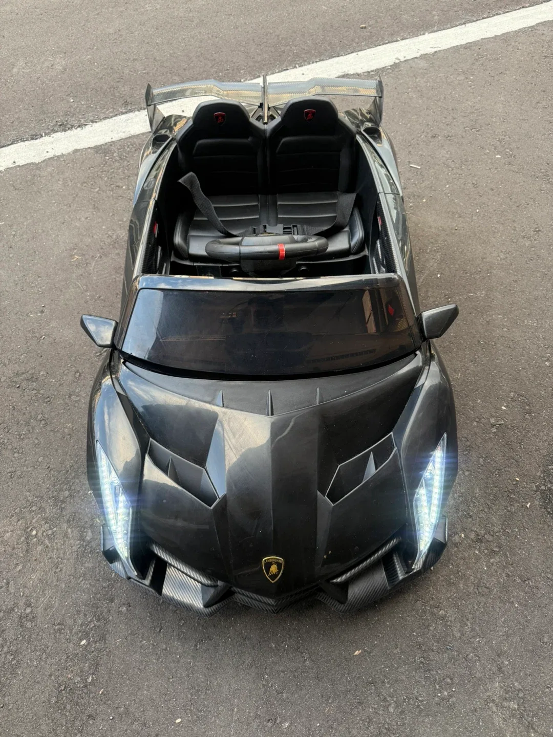 12V Lamborghini Electric Ride on Car for Kids with Remote image indicator(2)