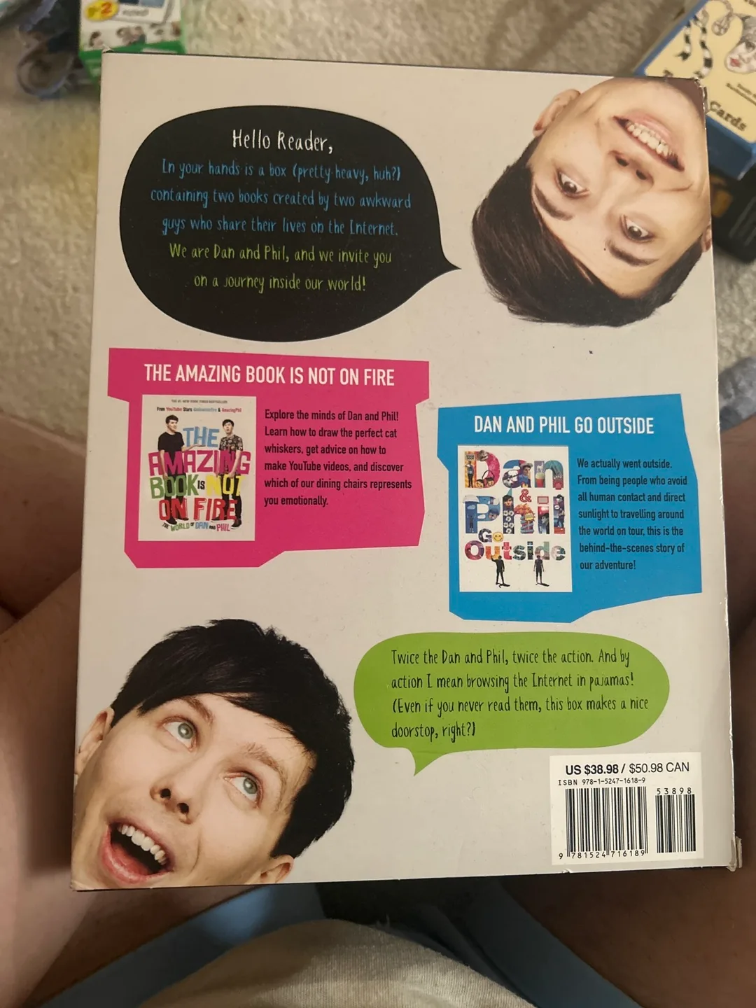 Dan and Phil Book Box Set image indicator(3)
