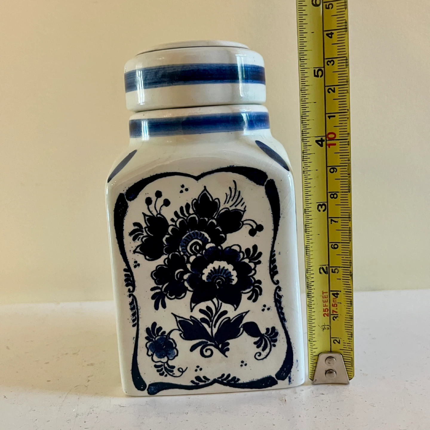 Delft Blue Tea Caddy - photo 5