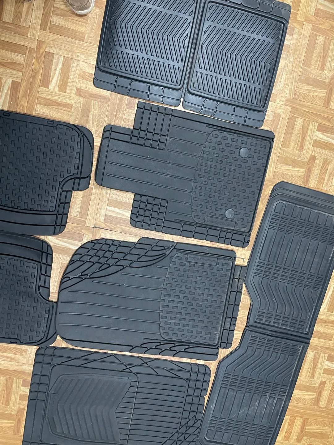 WeatherTech type Black various Floor Mats bundle