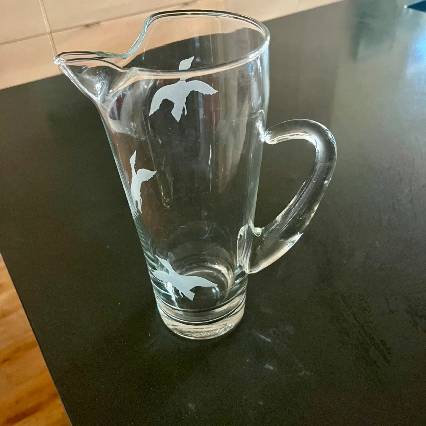 Vintage Flying Ducks Cocktail Pitcher thumbnail