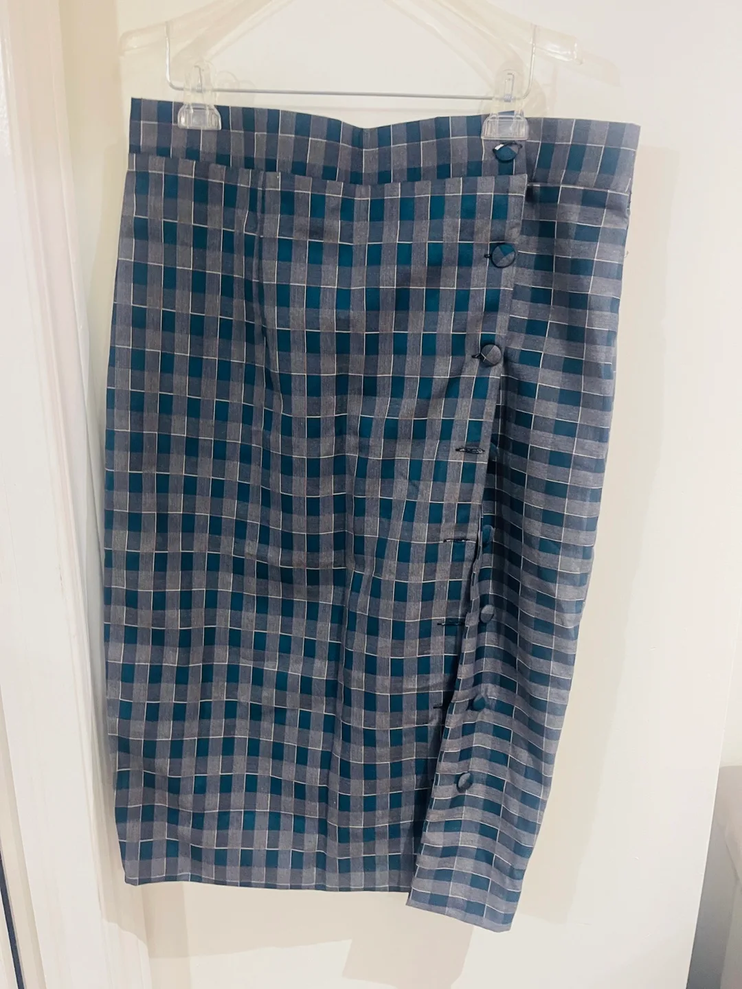 Checkered Pencil Skirt thumbnail