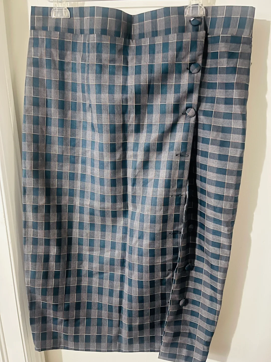 Checkered Pencil Skirt image indicator(2)