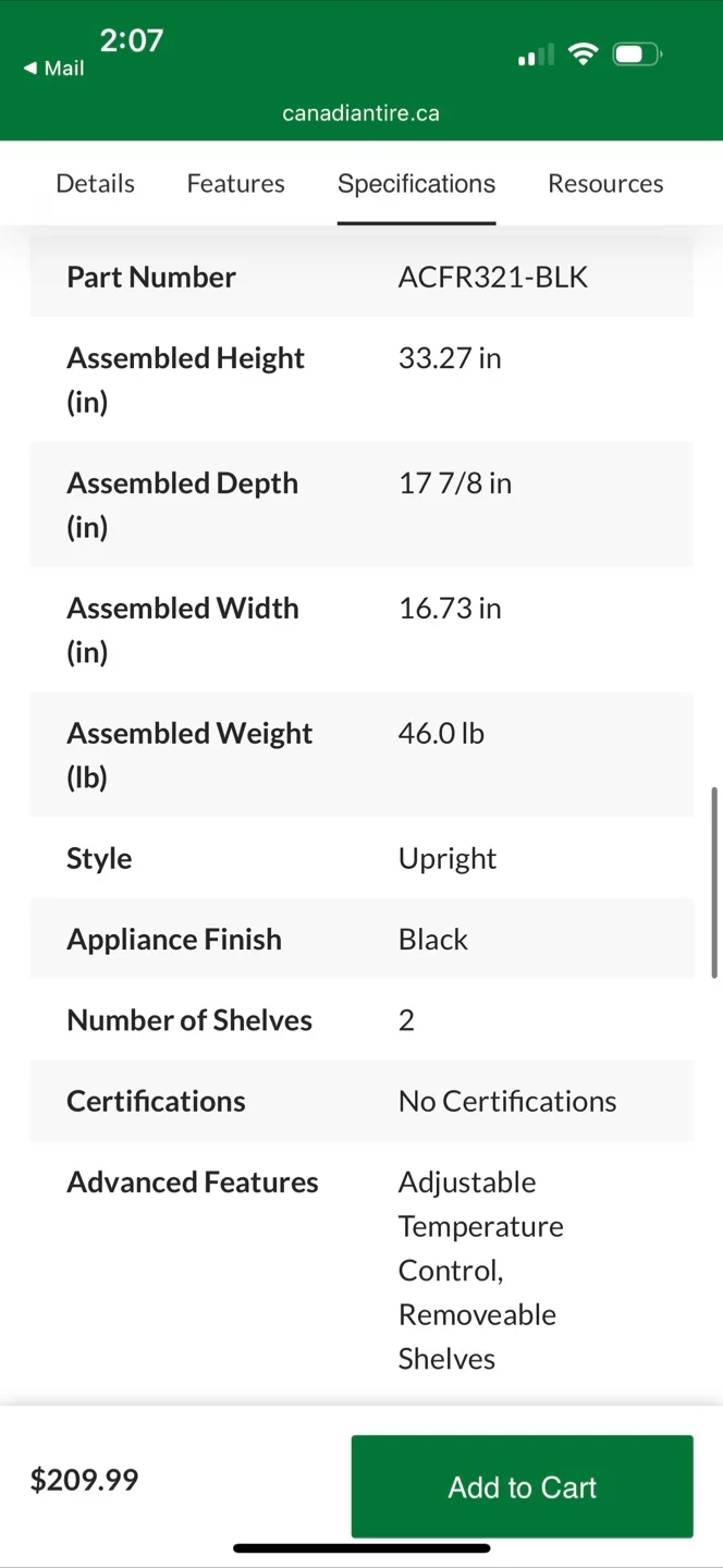 BRAND NEW: Frigidaire Arctic Chef Compact Fridge 3.2 cu ft image indicator(4)