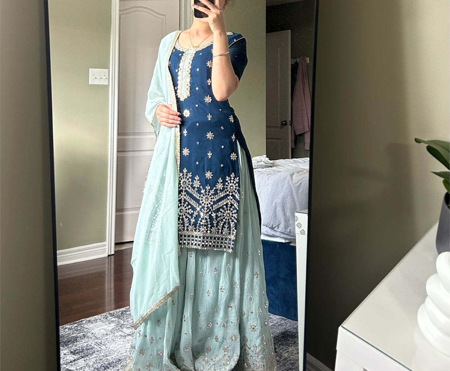 Indian lehnga outfit