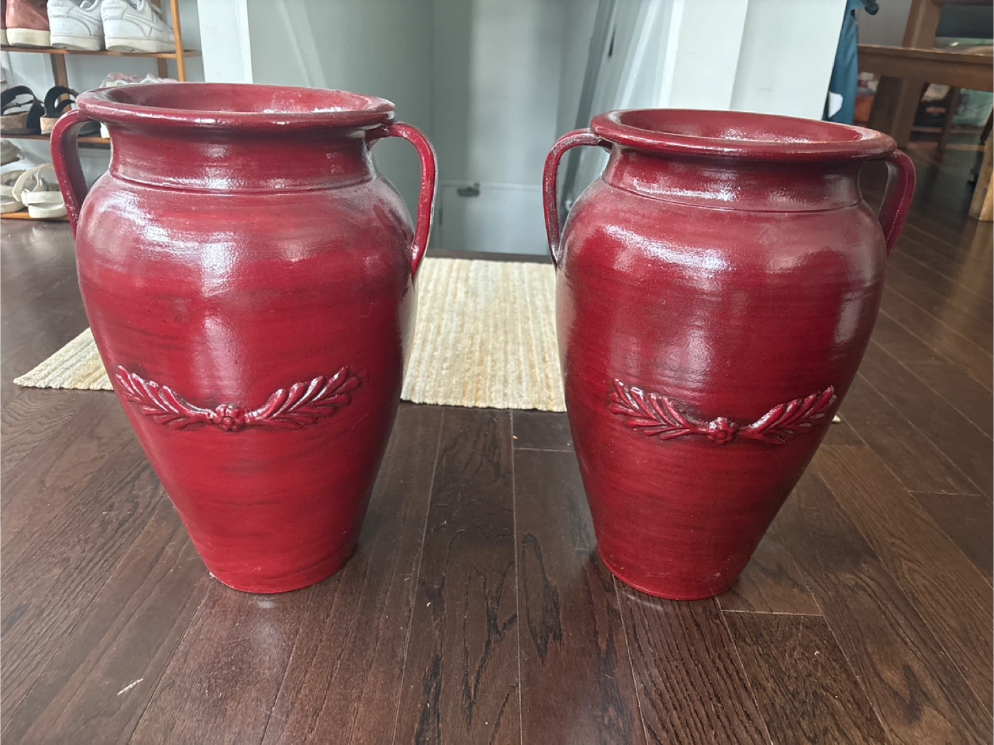 Decorative ceramic vases