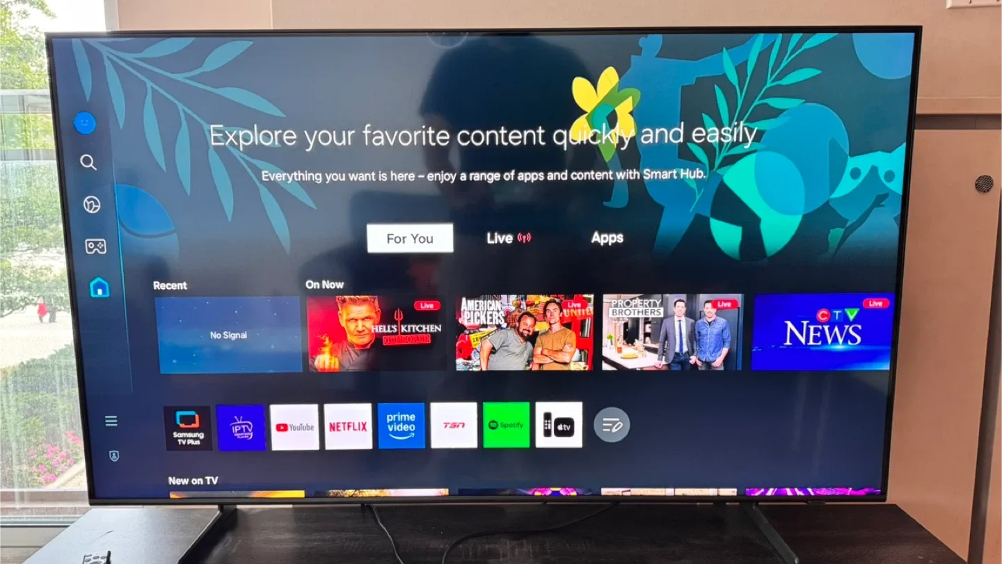 Samsung 55 inch Smart TV - QN55QBA thumbnail