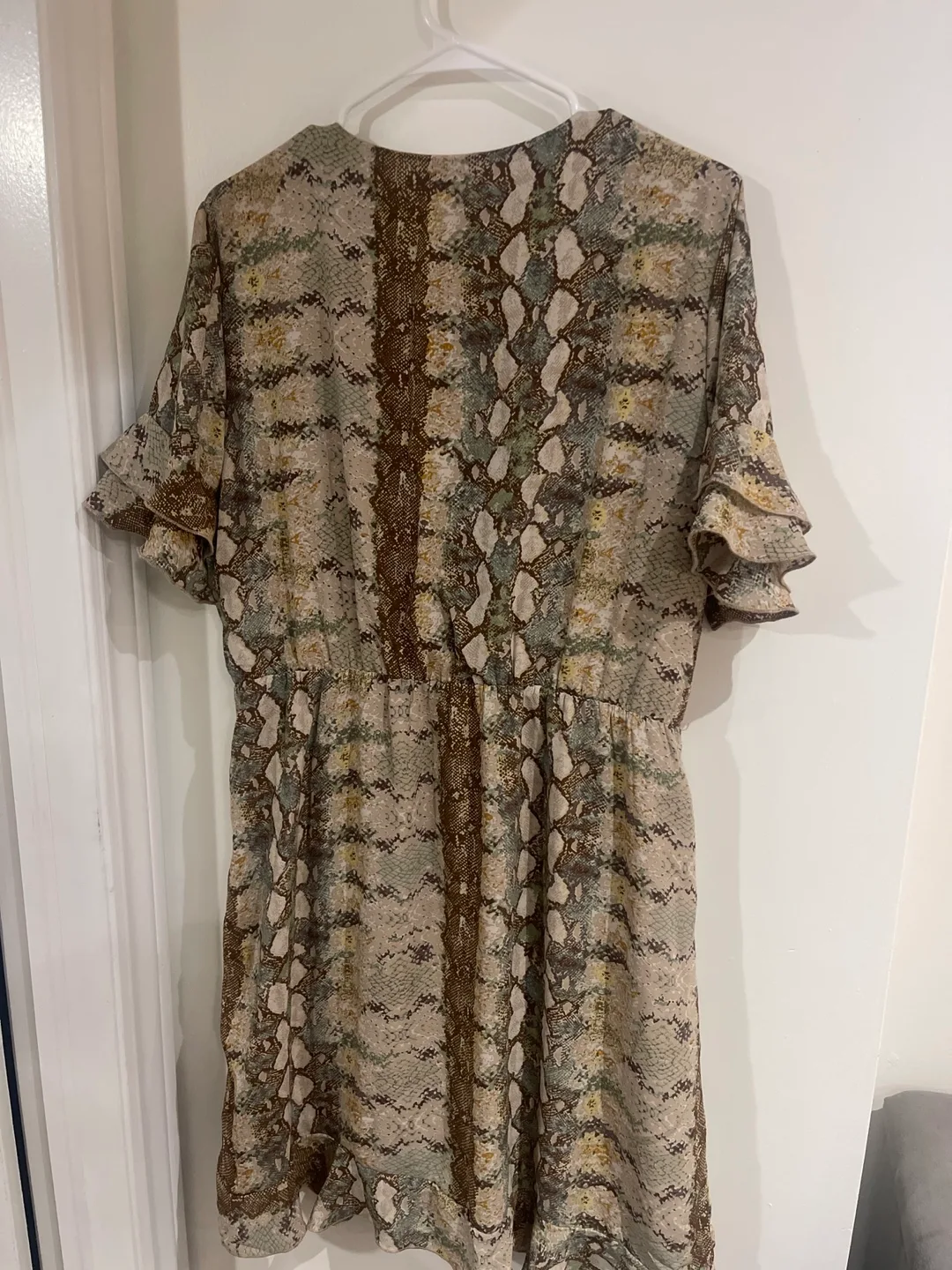 DEX Snakeskin Print Dress - Size XL image indicator(2)