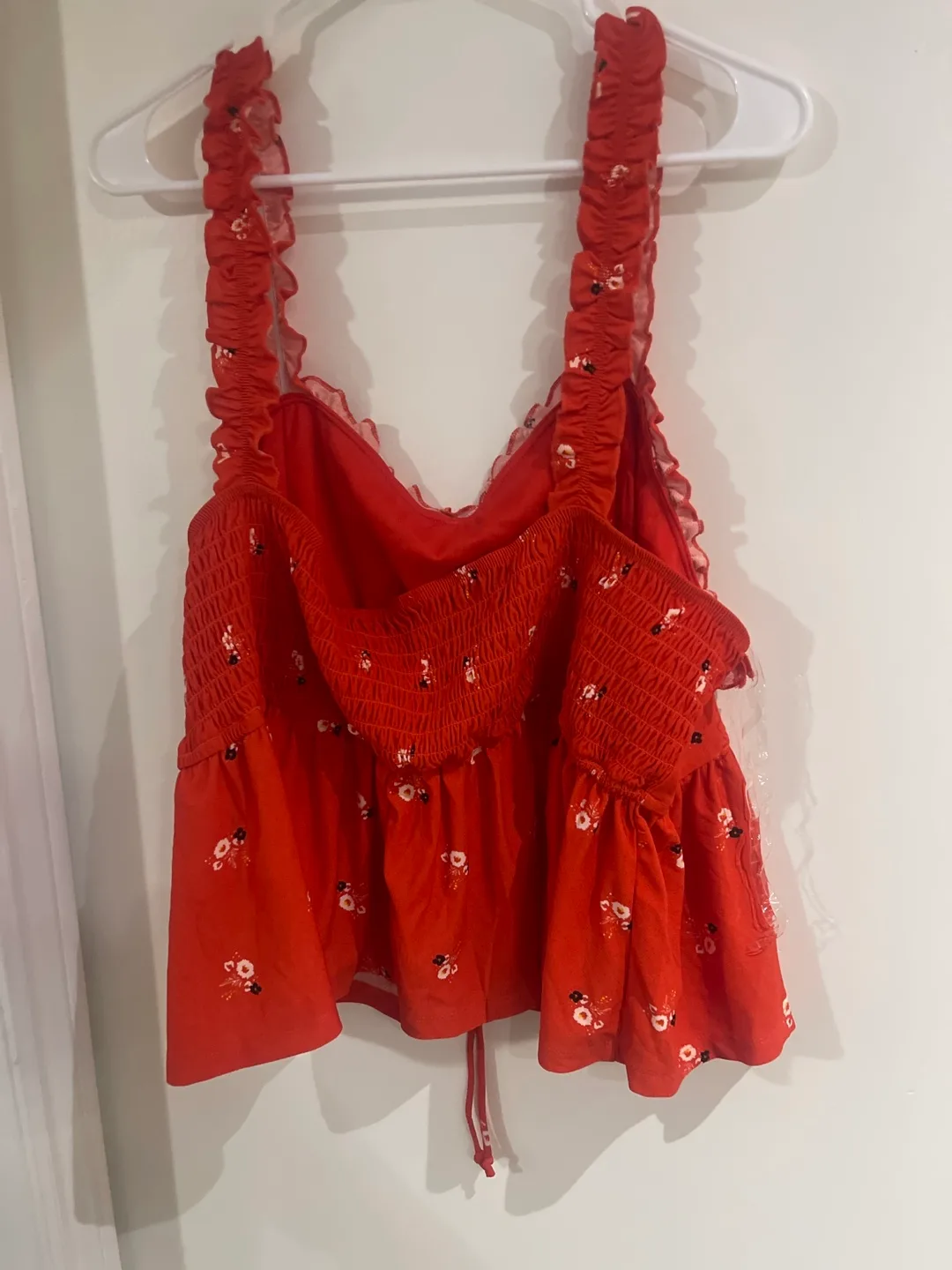 ASTR the Label Red Floral Tank Top - Size 3x image indicator(2)