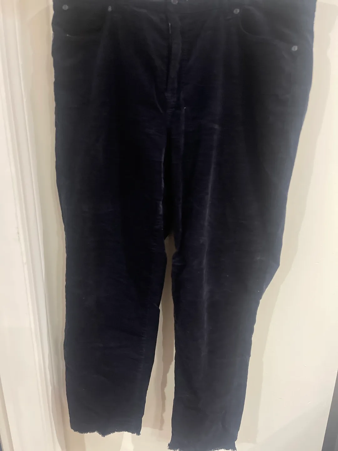 Dark Blue Corduroy Pants image indicator(4)
