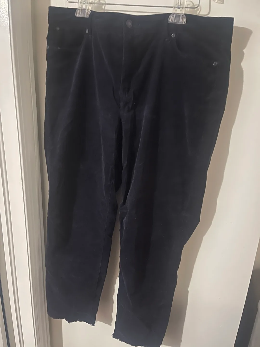 Dark Blue Corduroy Pants image indicator(2)