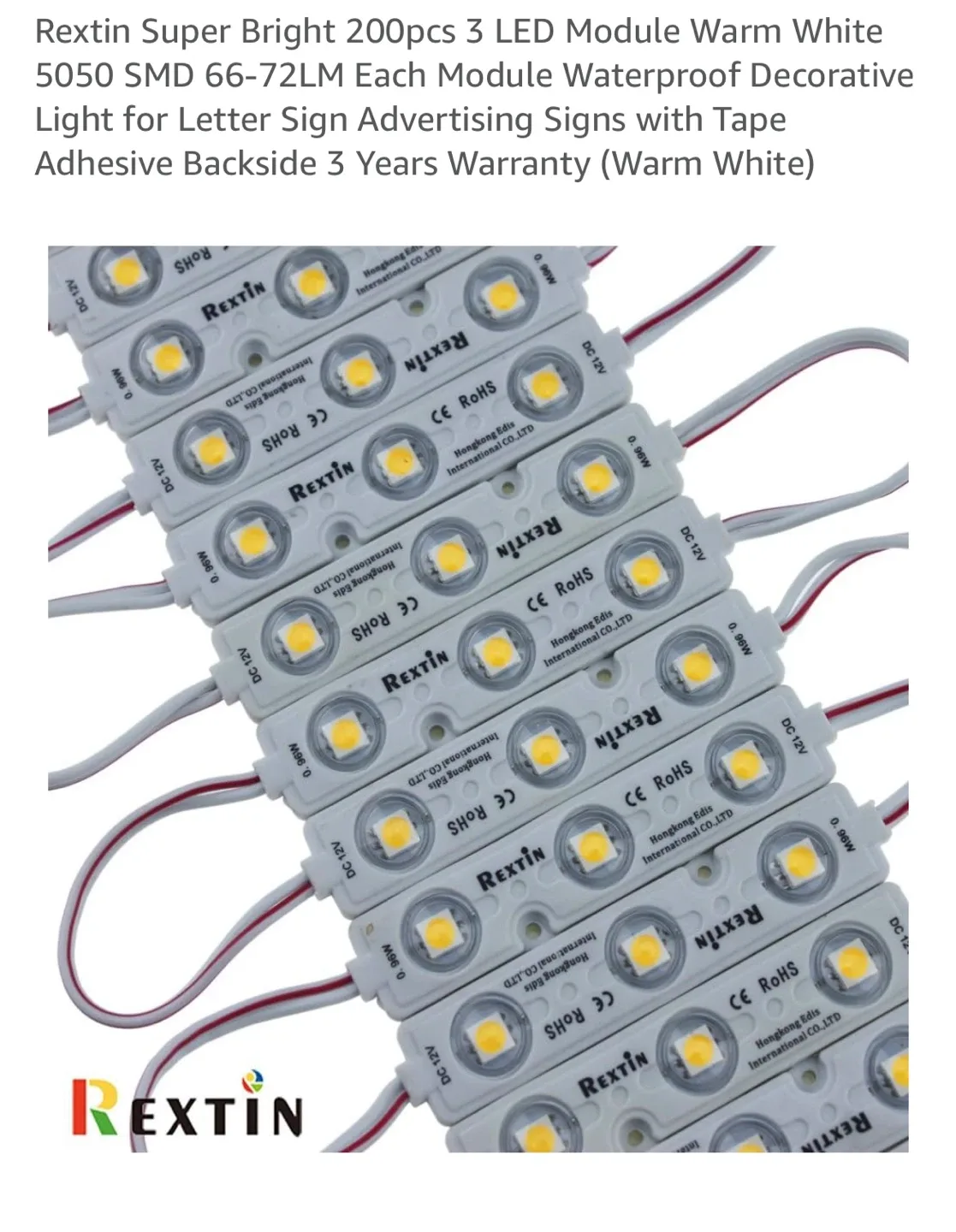 Rextin Super Bright LED Module Lights thumbnail