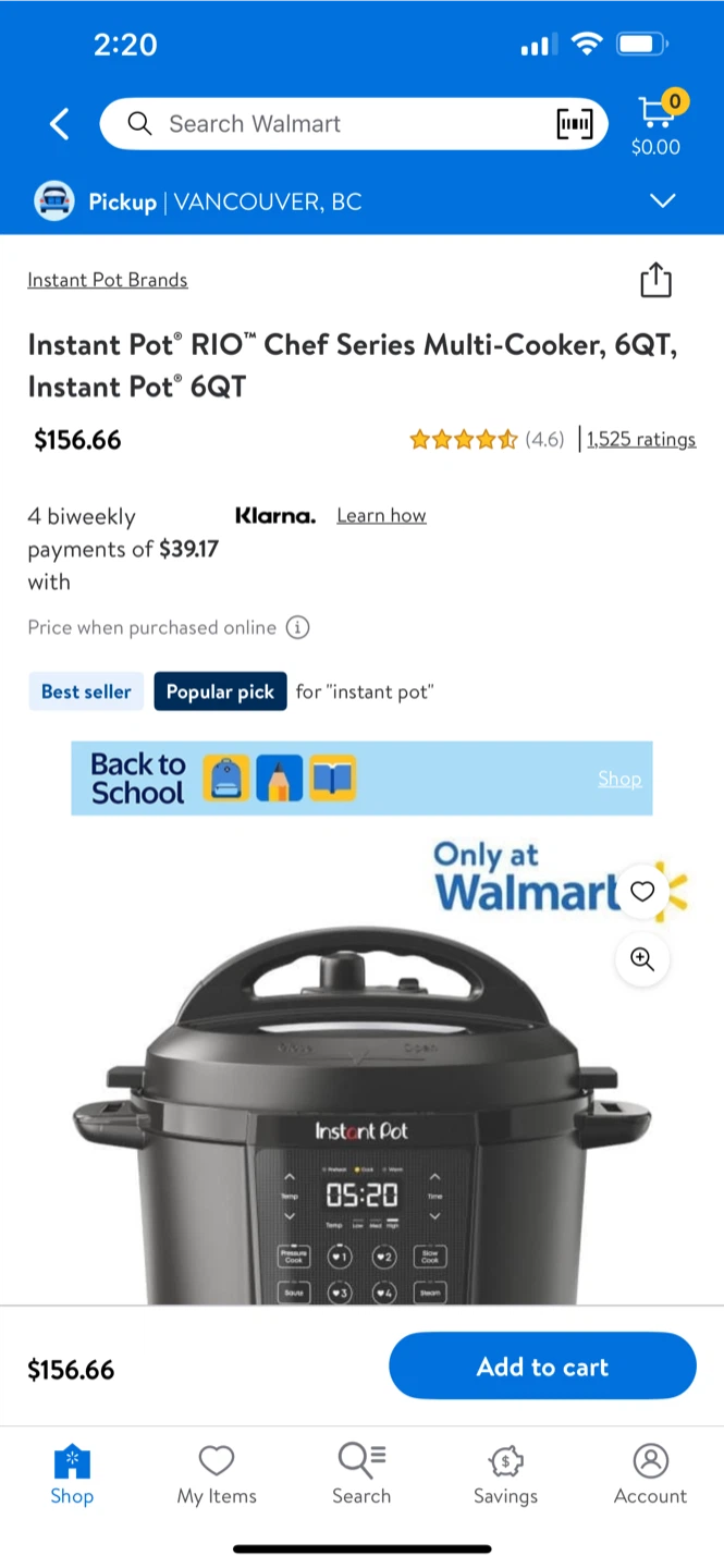 Instant Pot RIO Chef Series Multi-Cooker 6QT - photo 2