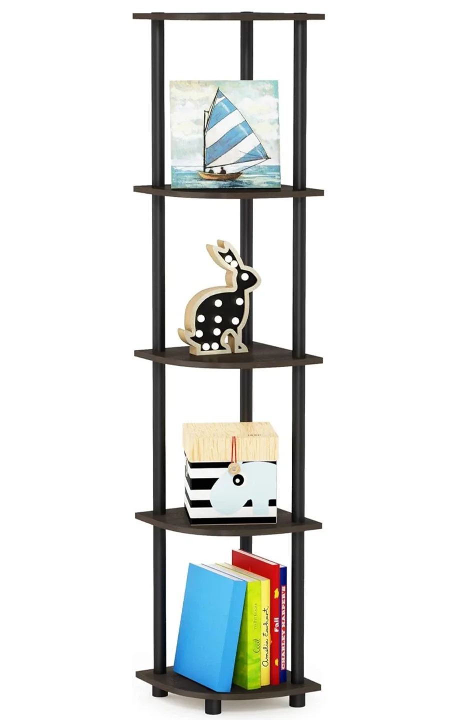 Books/Multipurpose Shelves (Grey/Black) image indicator(2)