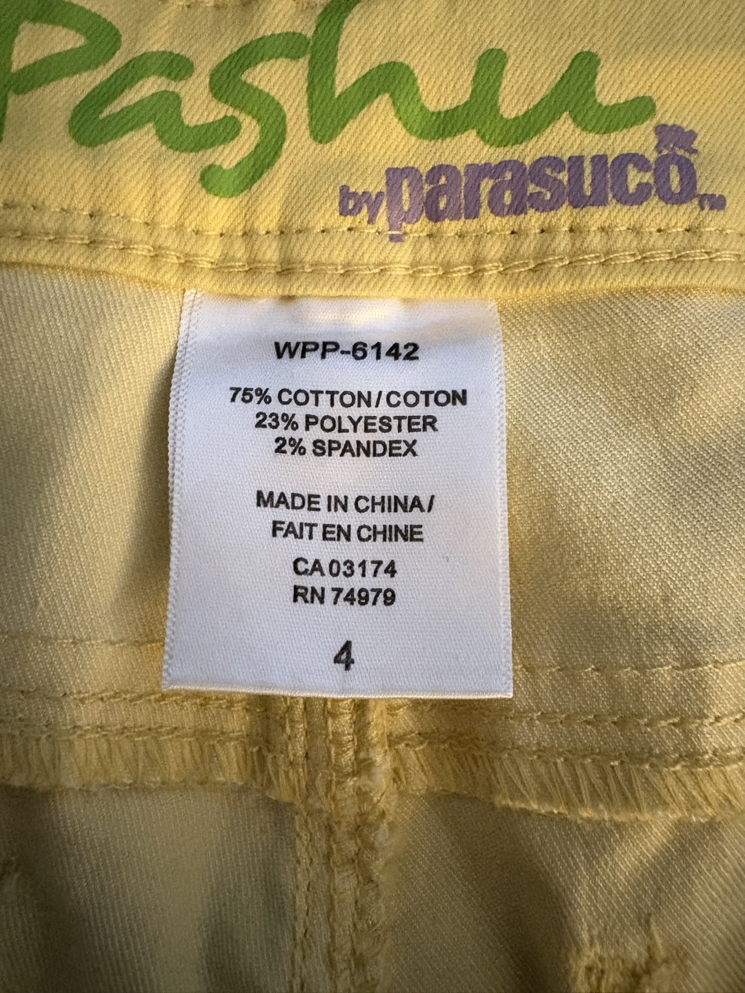 Parasuco Yellow Pants - photo 2