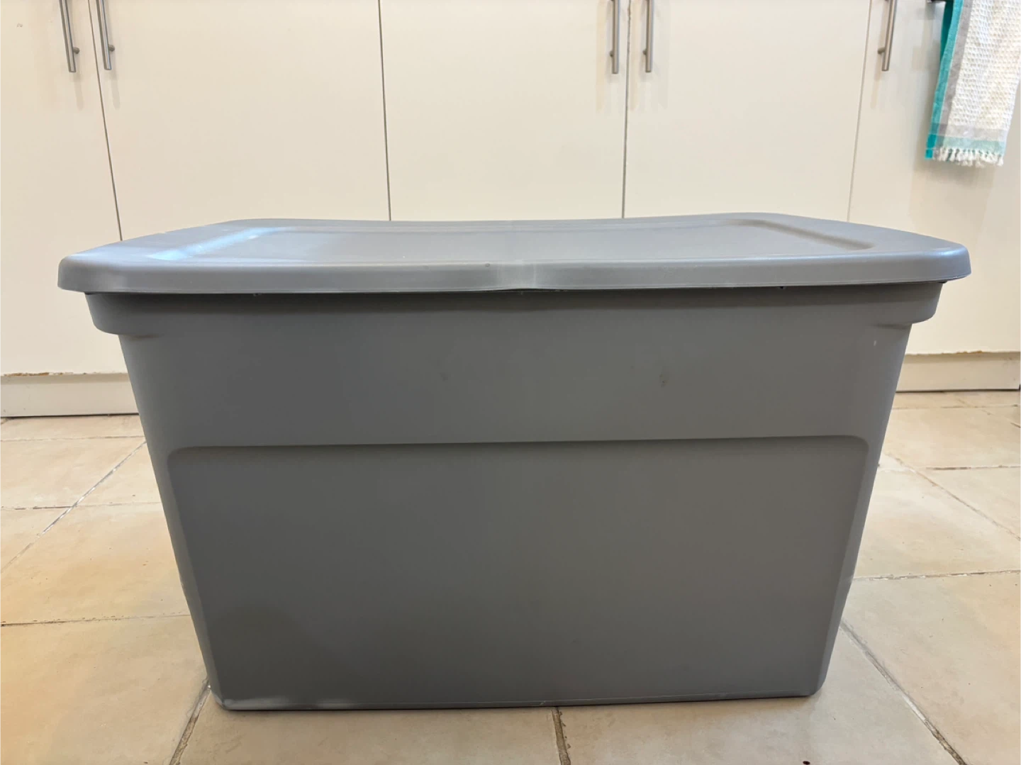 Sterilite Gray Storage Box with Lid - photo 4