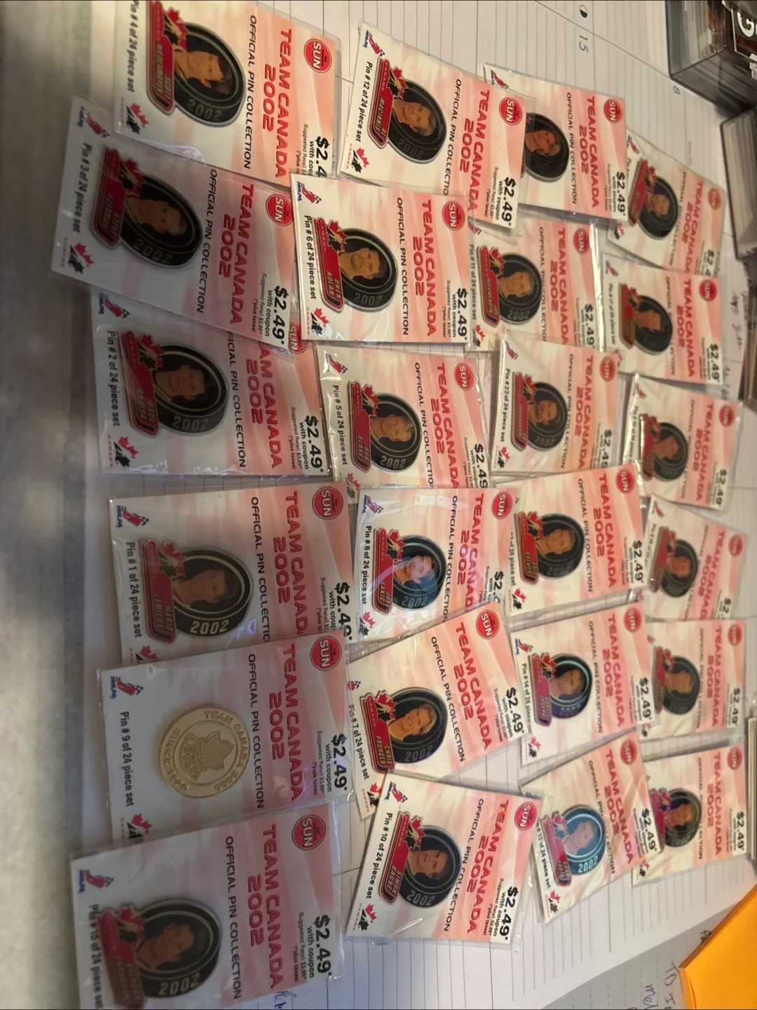 Team Canada 2002 Official Pin Collection thumbnail
