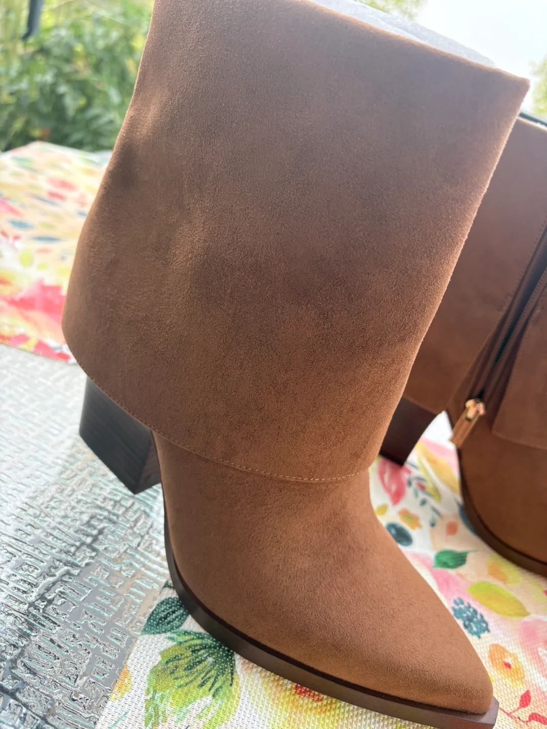 Jessica Simpson Brown Suede Ankle Boots image indicator(5)